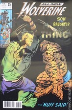 All New Wolverine #25B Anka Lenticular Variant VF 2017 Stock Image
