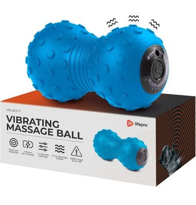 Lifepro 4-Speed Vibrating Massage Ball, Compact Foam Roller for Recovery |  eBay