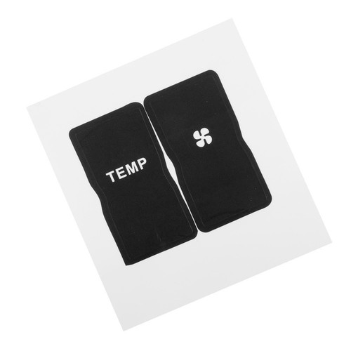 Repair Sticker Sticker Set Control Switch Button Direct Replacement A/C Climate - Picture 4 of 12
