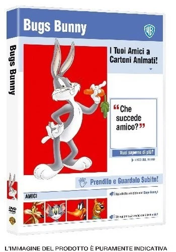 Bugs Bunny - Tus Amigos De Dibujos Animados DVD WARNER HOME VIDEO - Imagen 1 de 1