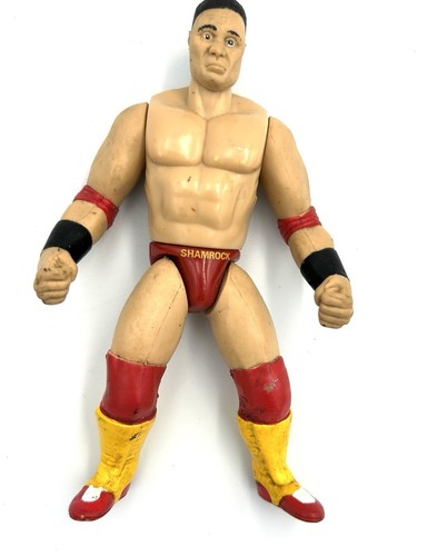 WWF WWE Ken Shamrock Wrestling Action Figure Jakks BCA Superstars Series 5 1997 - Picture 4 of 8