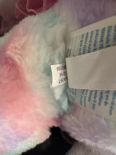 Build A Bear Pastell Wirbel Kätzchen mit rosa Kleid Feenflügel Zauberstab mit Licht & Sound - Bild 5 von 6