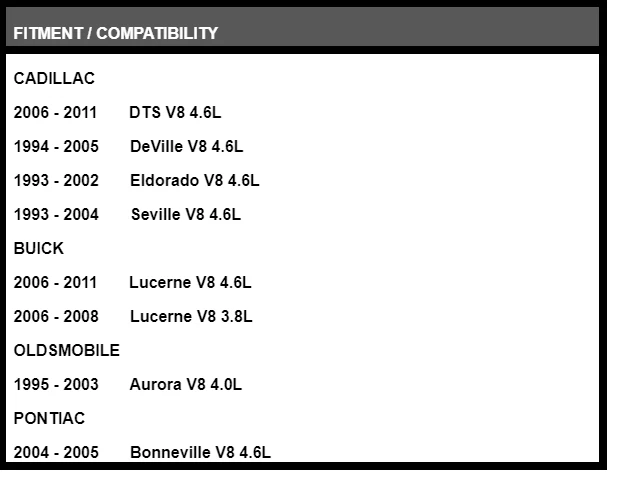 4T80E Transmission Service Kit: Filter Kit + 6(qt) ATF for CADILLAC BUICK - Image 4 of 4