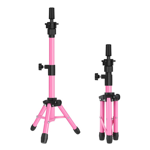 25 Inch Mannequin Head Stand Tripod for Mannequin Head Wig Stand Tripod Wig H