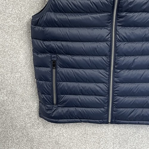 M&S Weste Herren Medium Navy Blau Daunen Körperwärmer Stormwear Marks & Spencer - Bild 11 von 24