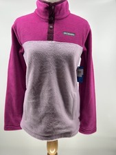 Columbia Youth Girls teens Mtn 1/4 Snap Fleece Pull-over, Large