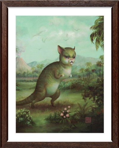 Mab Graves "Dinokit Rex" image: Frame it in an 8x10 frame - Picture 2 of 2