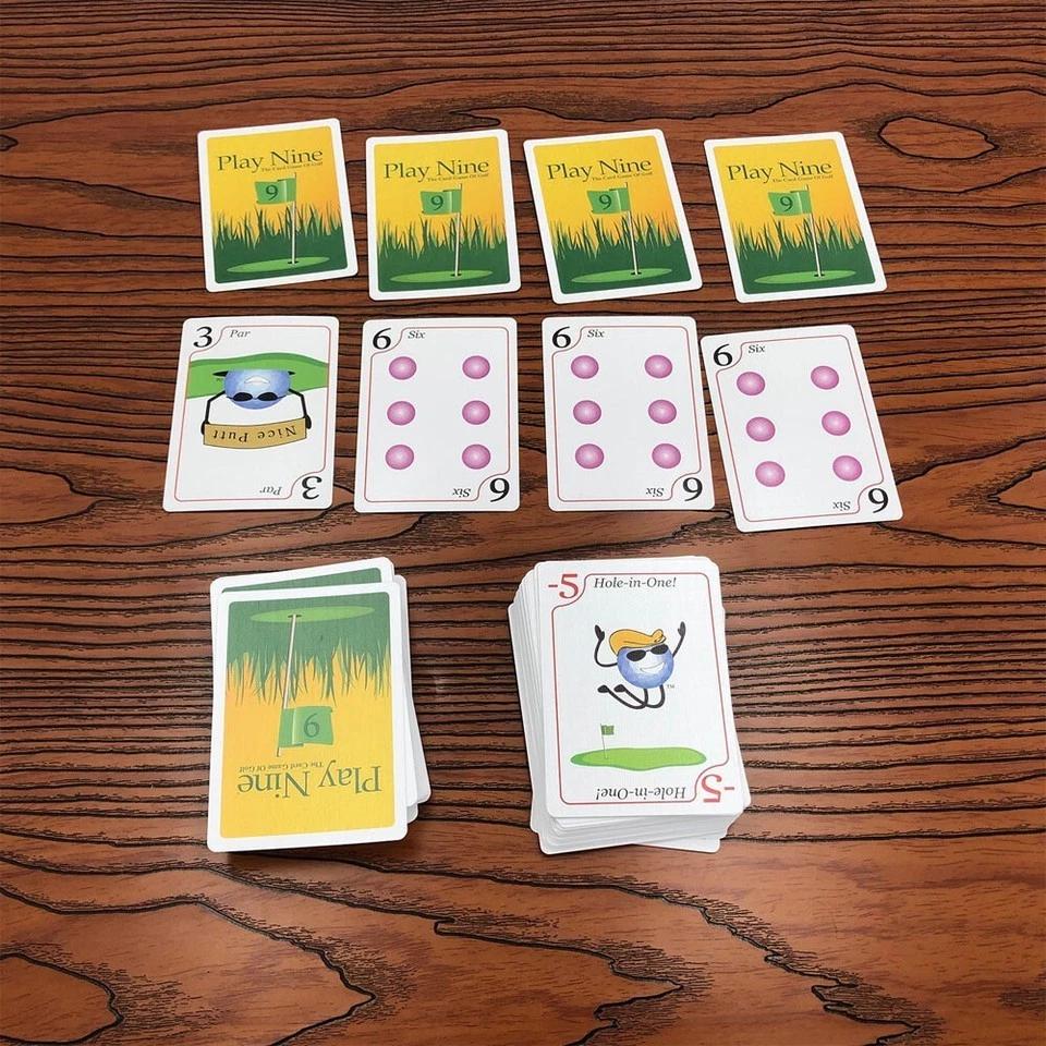 PLAY NINE The Card Game Of Golf SEALED Uses Strategy • Challenging • Family Fun! - Image 3 of 4
