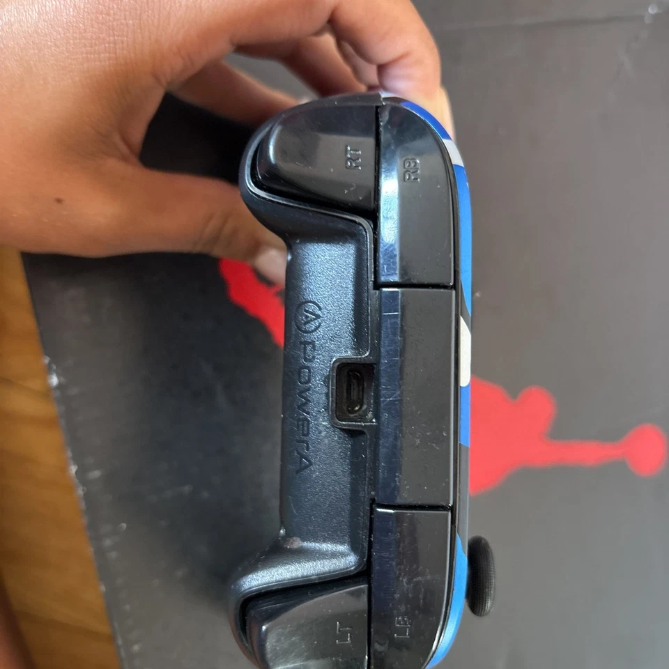 PowerA Enhanced wireless Controller for Xbox Blue Camo - Image 4 of 4