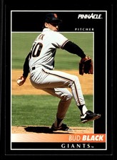 1992 Pinnacle #202 Bud Black San Francisco Giants