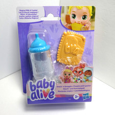 Baby Alive Magical Milk  Cookies Snack  Snuggle Pretend Food Set New