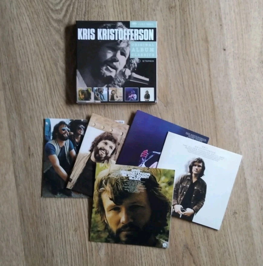 KRIS KRISTOFFERSON original Album Classics 5 CD   - Imagen 1 de 4