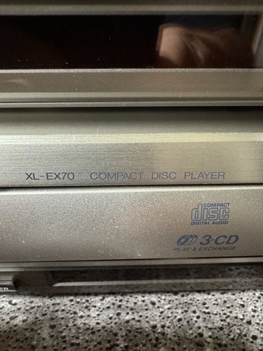 Vintage JVC RX-EX70 Stereo Receiver XL-EX70 3-CD Player SP-EX70 Speakers Rare - Picture 8 of 22