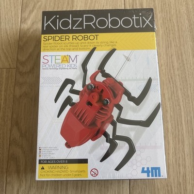 4M Kidz Robotix-Spider Roboter, rot/schwarz