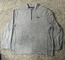 Under Armour Men's Tech 1/4 Zip Pullover Gray/mod Gray Color Long sleeve XXL