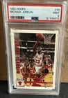 1992-93 Hoops #30 Michael Jordan PSA 9 Graded Basketball Card NBA 1993 GOAT HOF