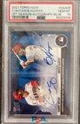 2021 Topps Now Shohei Ohtani Bryce Harper Dual Auto Blue /49 PSA 10 GEM