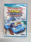 Nintendo Wii U Sonic & All-Stars Racing Transformed with Manual