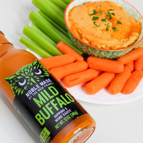 Noble Made by The New Primal Mild Buffalo Dipping Wing Sauce 12 Floz (3er Pack) - Bild 3 von 10