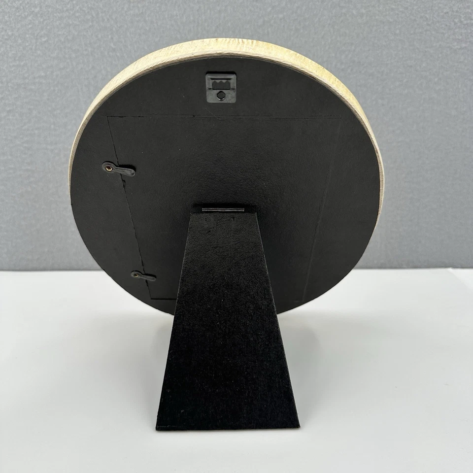 Marco de fotos floral rosa ovalado de 5"x7" con textura de resina para boda decoración de cabaña en mal estado Foto 3 de 4