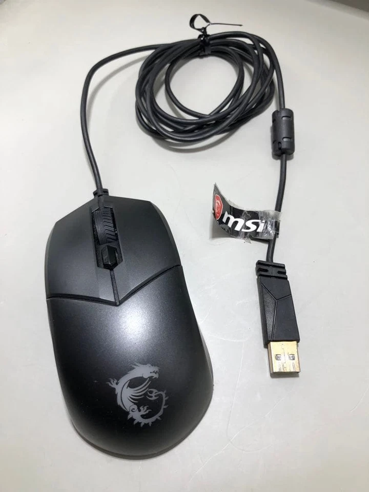 MSI CLUTCH GM11 RGB Gaming Mouse Black Wired Used/Tested - Image 2 of 4
