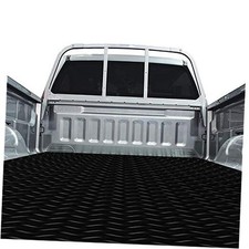 Truck Bed Mat Liner Universal Size, Durable Heavy-Duty All 4' x 8' Black