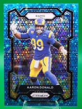 2023 Panini Prizm No Huddle Blue Prizm /95 Aaron Donald #162