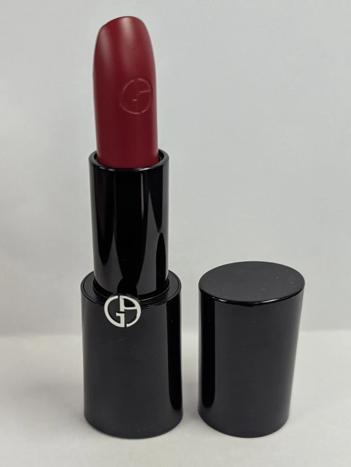1 GIORGIO ARMANI ROUGE D'ARMANI LASTING SATIN LIP COLOR 0.14oz #400 FOUR HUNDRED - Image 2 of 4