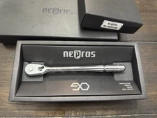 KTC Nepros NBR290L Long Ratchet Handle 6.3sq Made in Japan