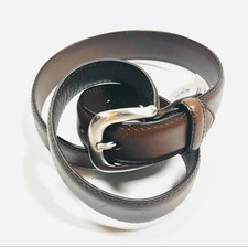 Janie and Jack Kids Brown Leather Belt 10 to 12 Size