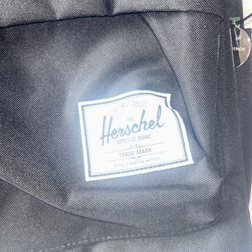 Herschel Supply Co Zaino Topolino Logo Nero Eco Collezione XL NUOVO CON ETICHETTE - Foto 3 di 11
