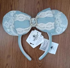 D-isney Parks D-isneyland Purple P20otion Sequins Minnie Ears Headband Kids Gift