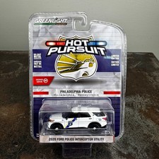 GREENLIGHT 2020 FORD POLICE INTERCEPTOR UTILITY Philadelphia, PA Police 1:64 NEW