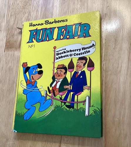Hanna Barbera’s ‘Fun Fair’ No 1 Hardcover Book, 1972 - Picture 1 of 15