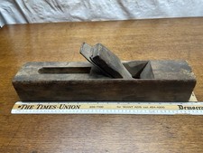 Antique Wooden Jointer Hand Plane 16.75 X 3 i...