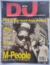 DJ magazine JUNE 93 M-PEOPLE MEDIA RECORDS U96 KOMIX