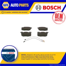 Brake Pads Set fits RENAULT R21 Front 1.7 1.9D 86 to 94 Bosch 7701201542 Quality