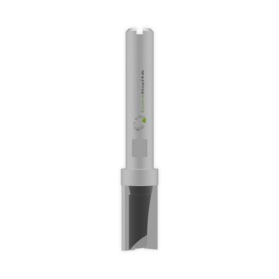 Systemshop24 Bündigfräser für Dremel m. Kugellager am Schaft HM Z2 D6,4mm S4,8mm
