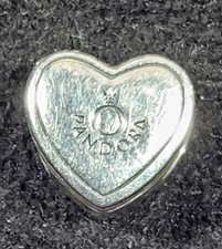 Pandora 'Our Promise' Silver Charm Engagement / Wedding Ring 