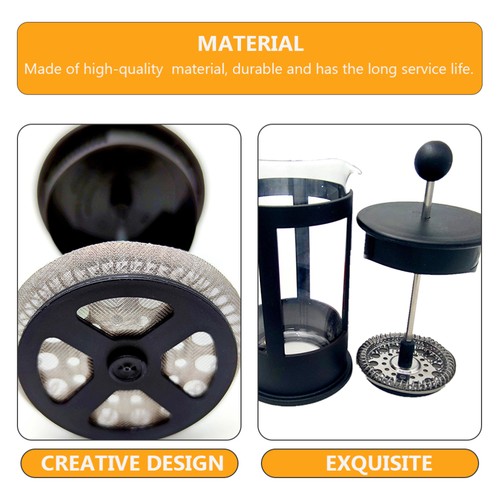 Cestello accessori macchina caffè filtro acciaio inox 3 pezzi rete semplice - Foto 12 di 12