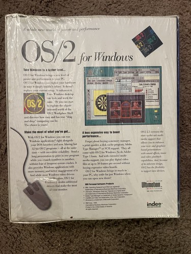 IBM OS/2 Special Edition for Windows Version Ver. 3.1 - 3.5" Disks - NEW SEALED - Picture 2 of 4