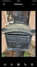 Letter Box Wall Mounted Cast Iron Post Box 
