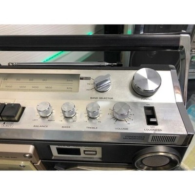 HITACHI TRK-8180 FM/AM 2-way 4-speakers Rare Japan radio