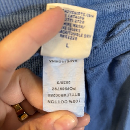 Pantalones de chándal teñidos Crazy Shirts Chile para hombre L cintura elástica sarga  - Imagen 7 de 10