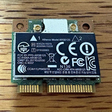 Atheros AR5B125 Mini PCIe Wireless Card 802.11b/g/n 150Mbps HP 670036-001
