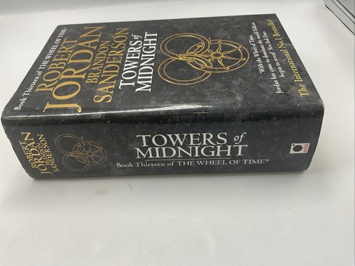 Jordan/Sanderson - Towers Of Midnight: Book 13 of the Wheel of Time Signed Copy - Foto 8 di 19