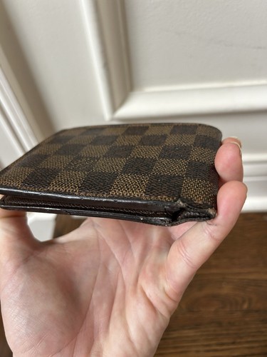 Louis Vuitton Damier Portefeuille Multiple Wallet Brown For Men - Picture 9 of 10