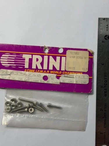 Trinity Part #TRI7053 4/40 Screw Kit- vintage
