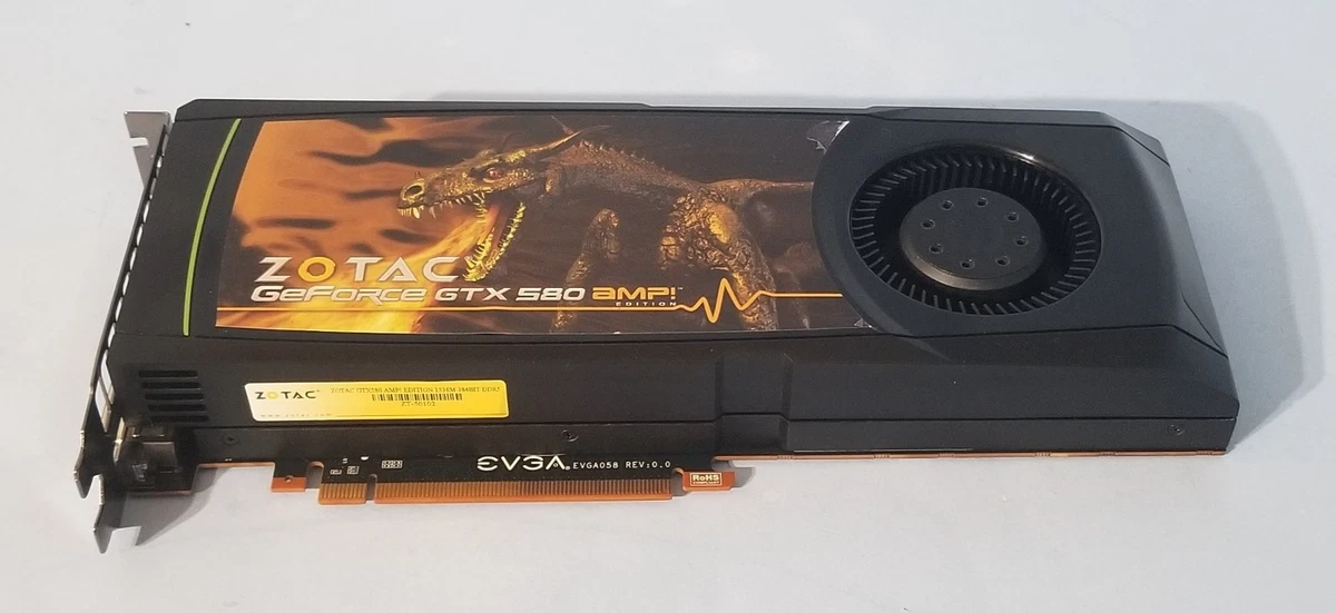 EVGA NVIDIA GeForce GTX 580 NVIDIA Computer Graphics Cards for