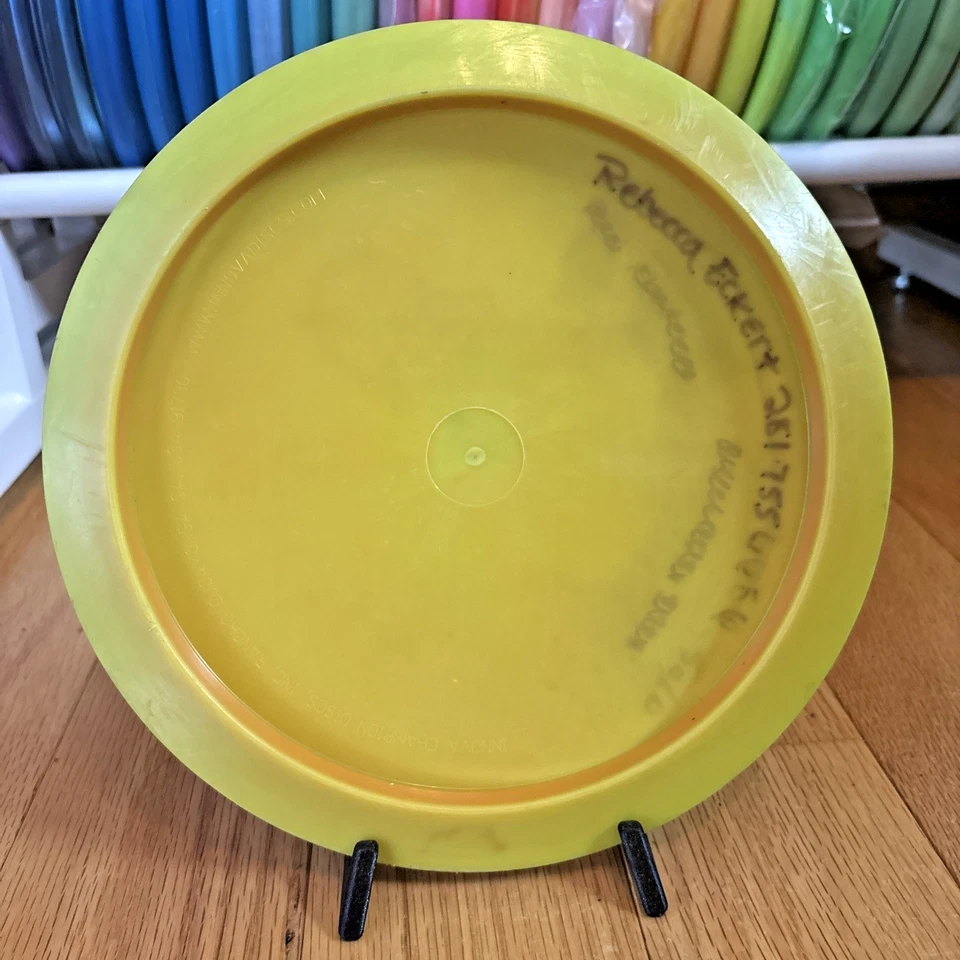 Innova Star Sidewinder Penned Run 171g Scaled Used Yellow Fairway Driver - Image 3 of 4